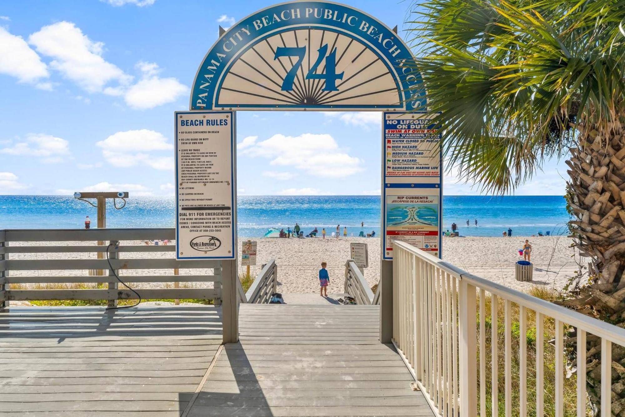 Splash Beach Resort By Panhandle Getaways Panama City Beach Bagian luar foto